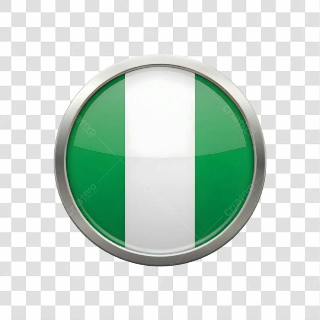 Icone Nigeria PNG com fundo transparente