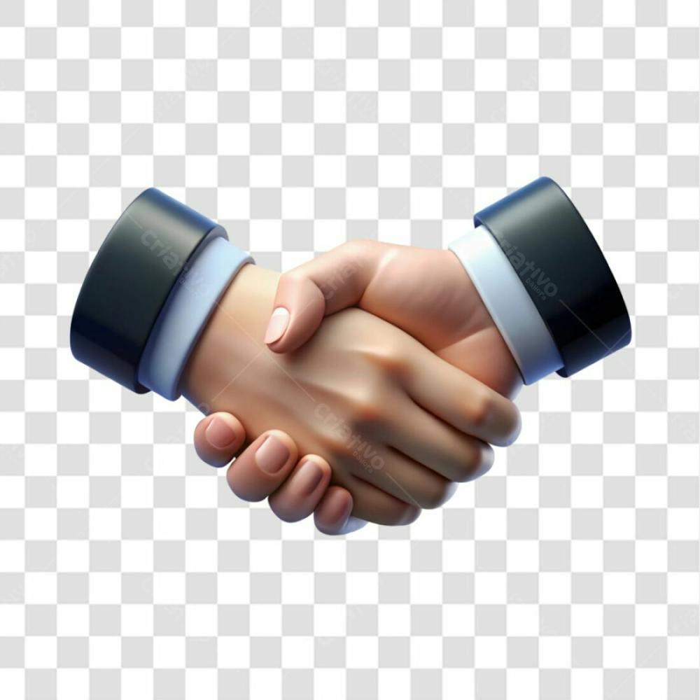 3D Hand Handshake Gesture 1