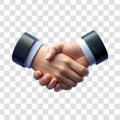 3D Hand Handshake Gesture 1