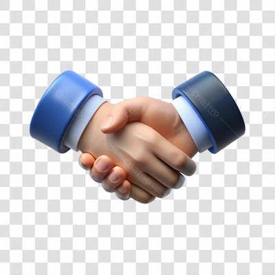 3D Hand Handshake Gesture