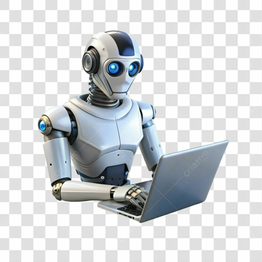 Icone Robô Tecnologia PNG com fundo transparente