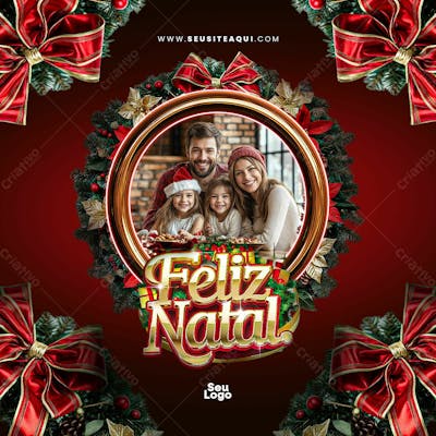 Feed Quadrado Feliz Natal 05