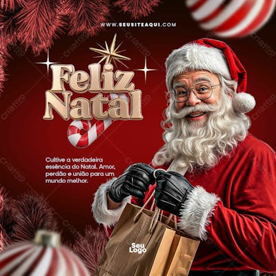 Feed Quadrado Feliz Natal 06