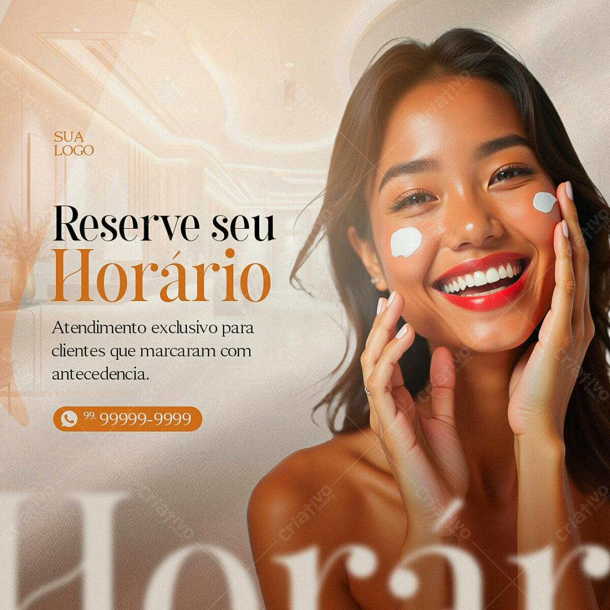 Postagem Instagram Beleza PSD Editável