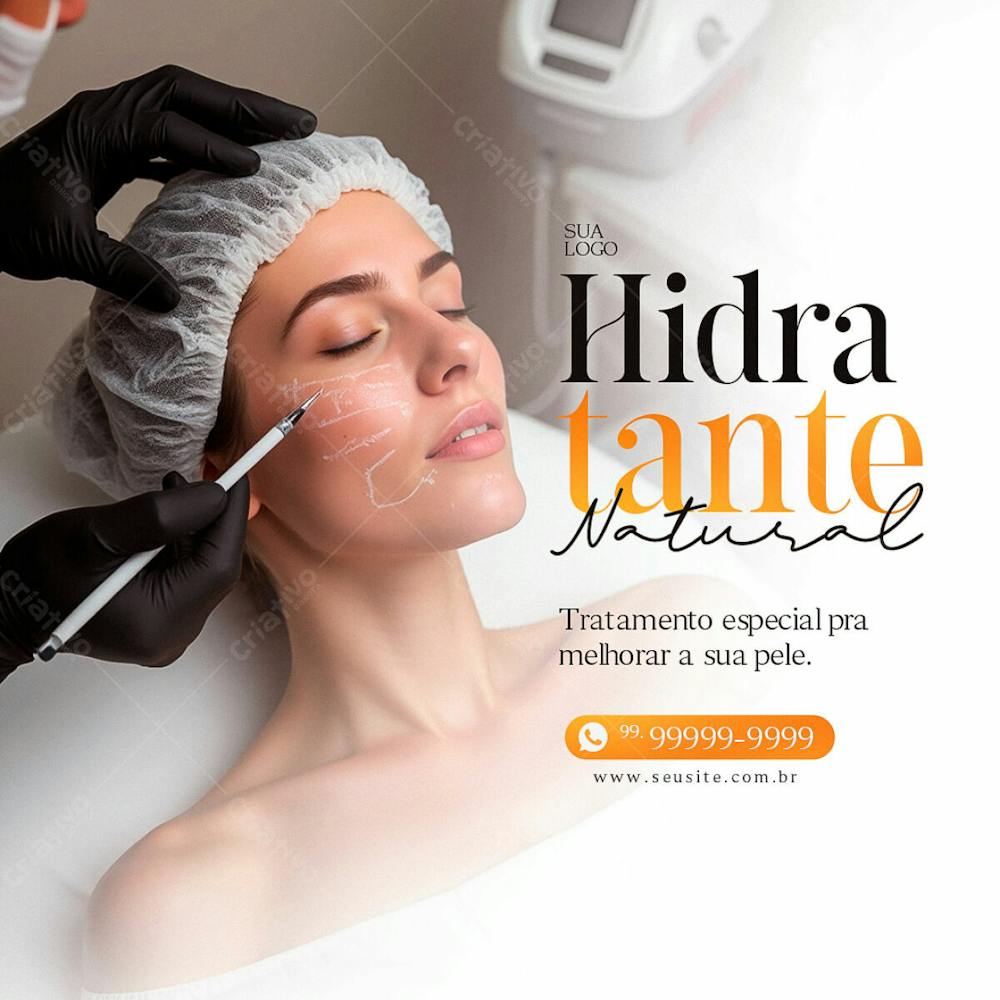 Hidratante Natura Tratamento Clinico Clinica Estética Feed Psd Editável