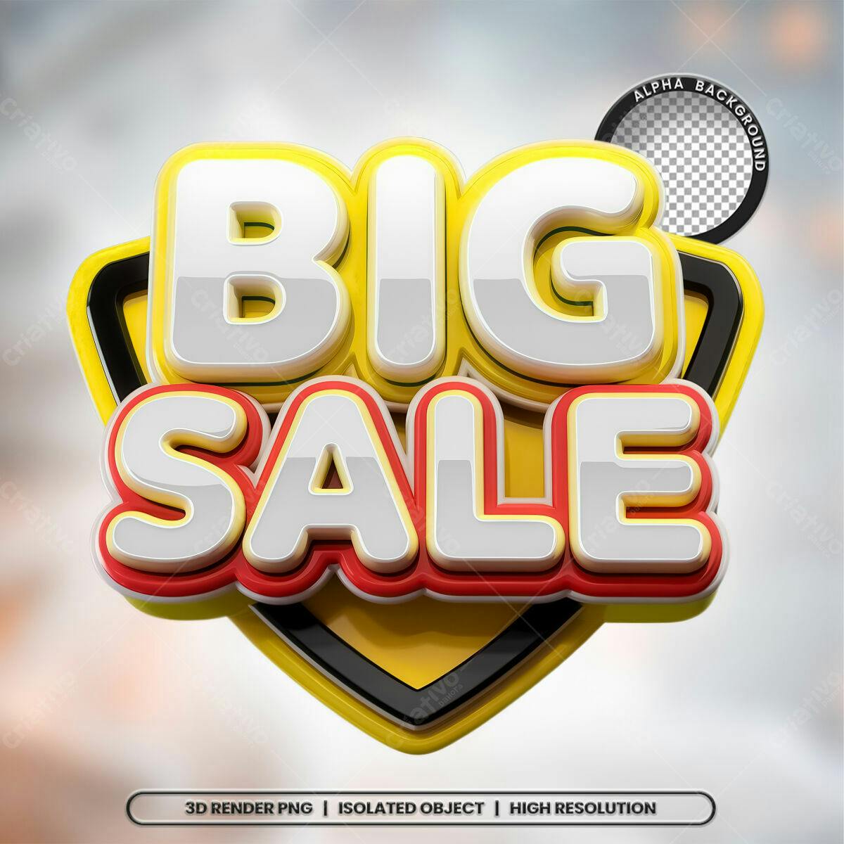 Kit de Banner Big Sale PSD Editável