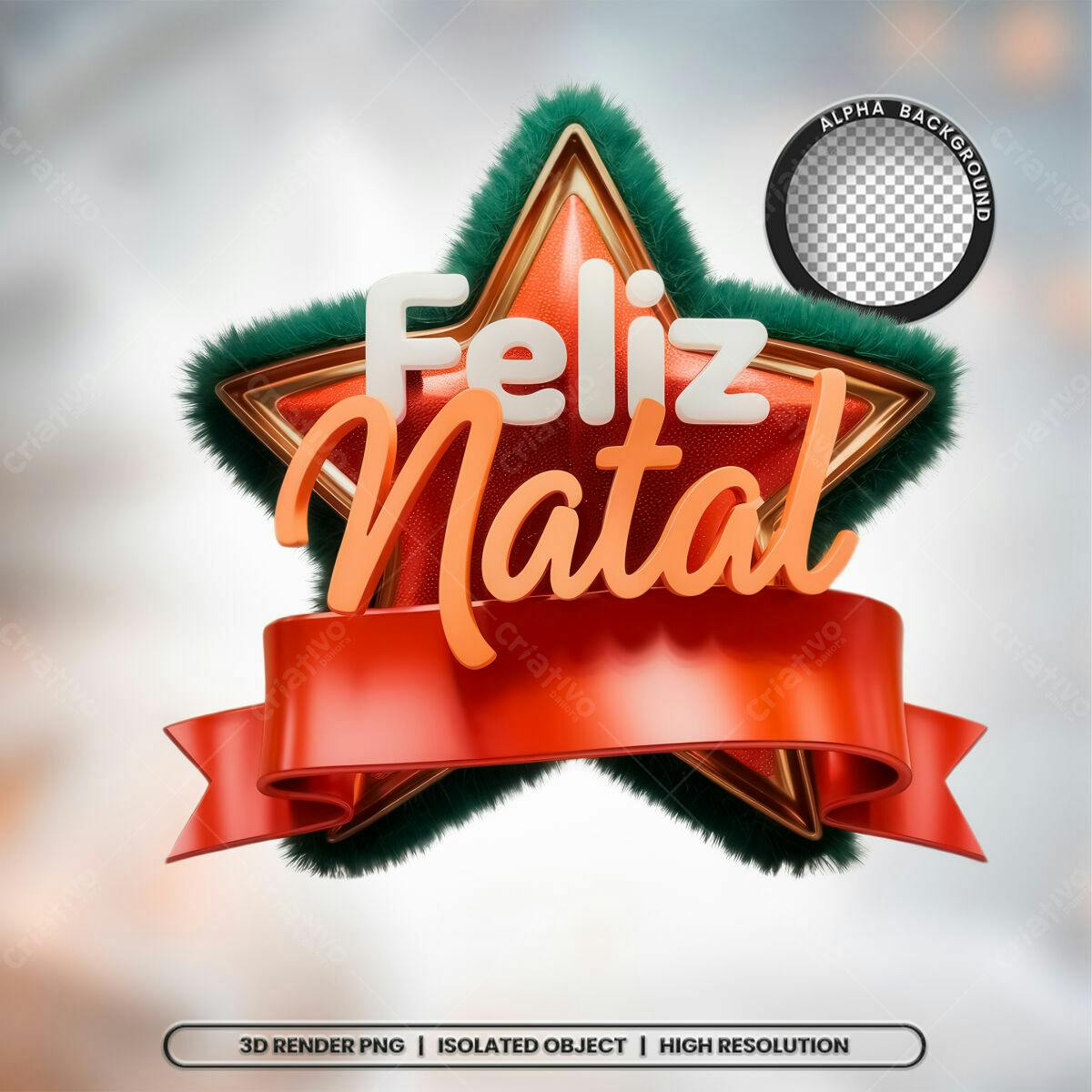 Arte Natalina em PSD Editável para Cartão