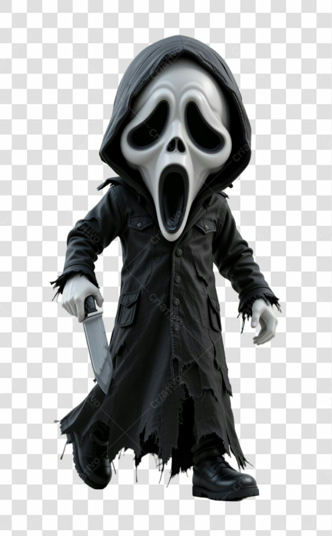 Icone Terror Halloween PNG com fundo transparente