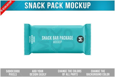 Mockup De Bolsa Para Lanches Psd Editável