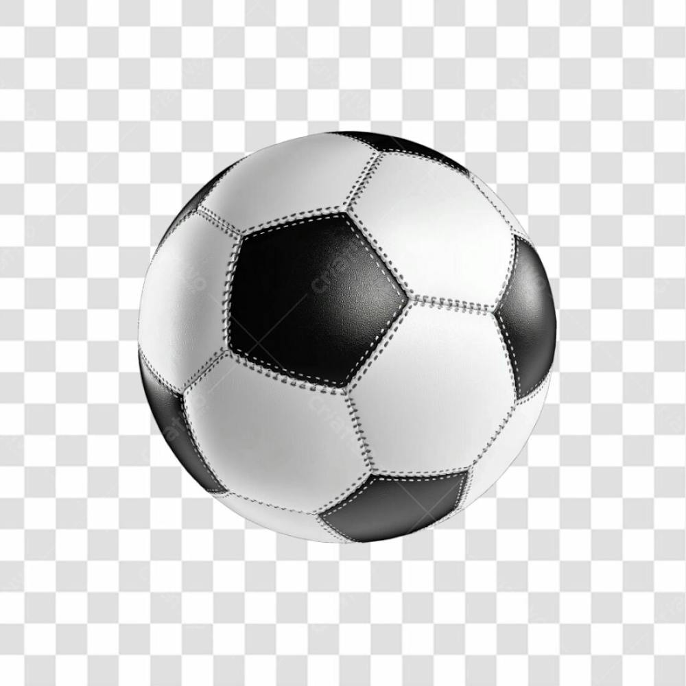 Bola De Futebol Preta E Branca Png Transparente