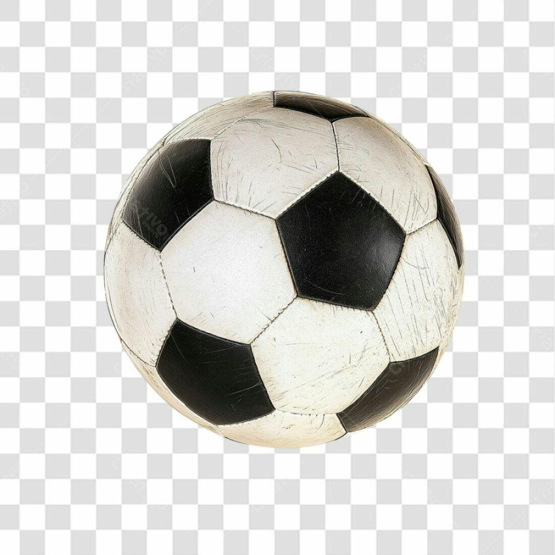 Icone Futebol Bola Velha PNG com fundo transparente