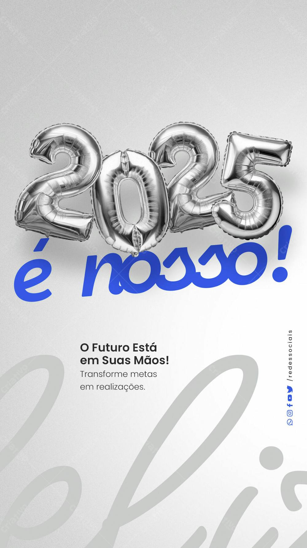 Story Feliz 2025 O Futuro Está Em Suas Mãos