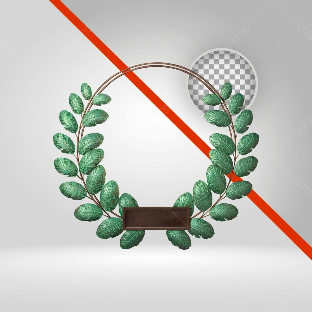 Icone Laurea Verde PNG com fundo transparente