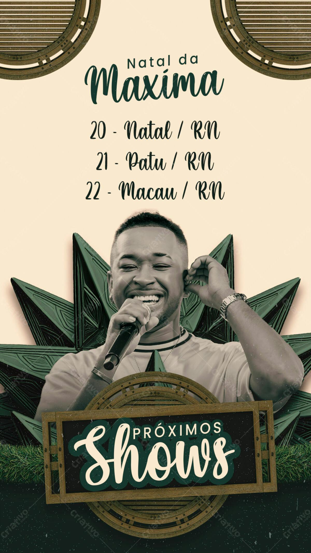 Flyer Natal da Maxima PSD Editável