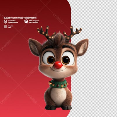 Personagem 3D De Um Papai Noel Para Composição De Natal Png Transparente 8