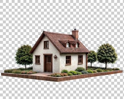Casa de Campo PSD Editável