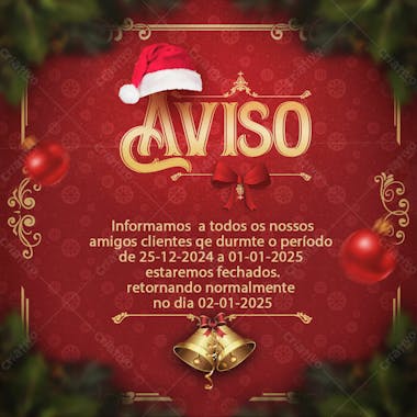 Feliz Natal 2024 Post 24