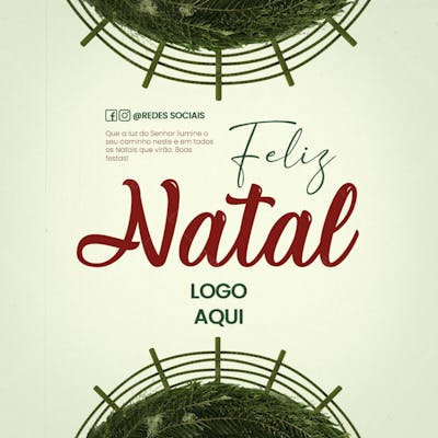 Coleção Social Midia Natal Feed 6