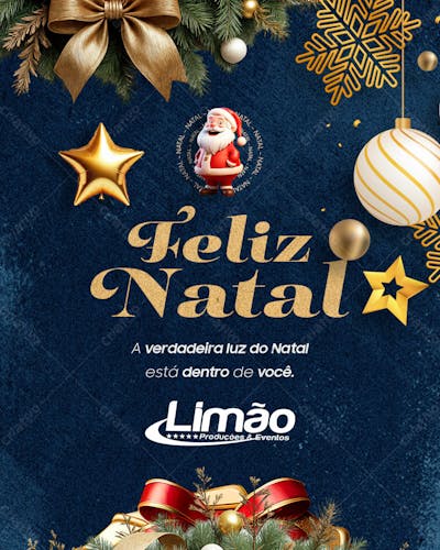 Feliz Natal 2024 - Limão