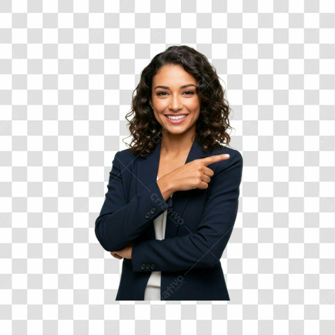Icone Mulher Negócios PNG com fundo transparente