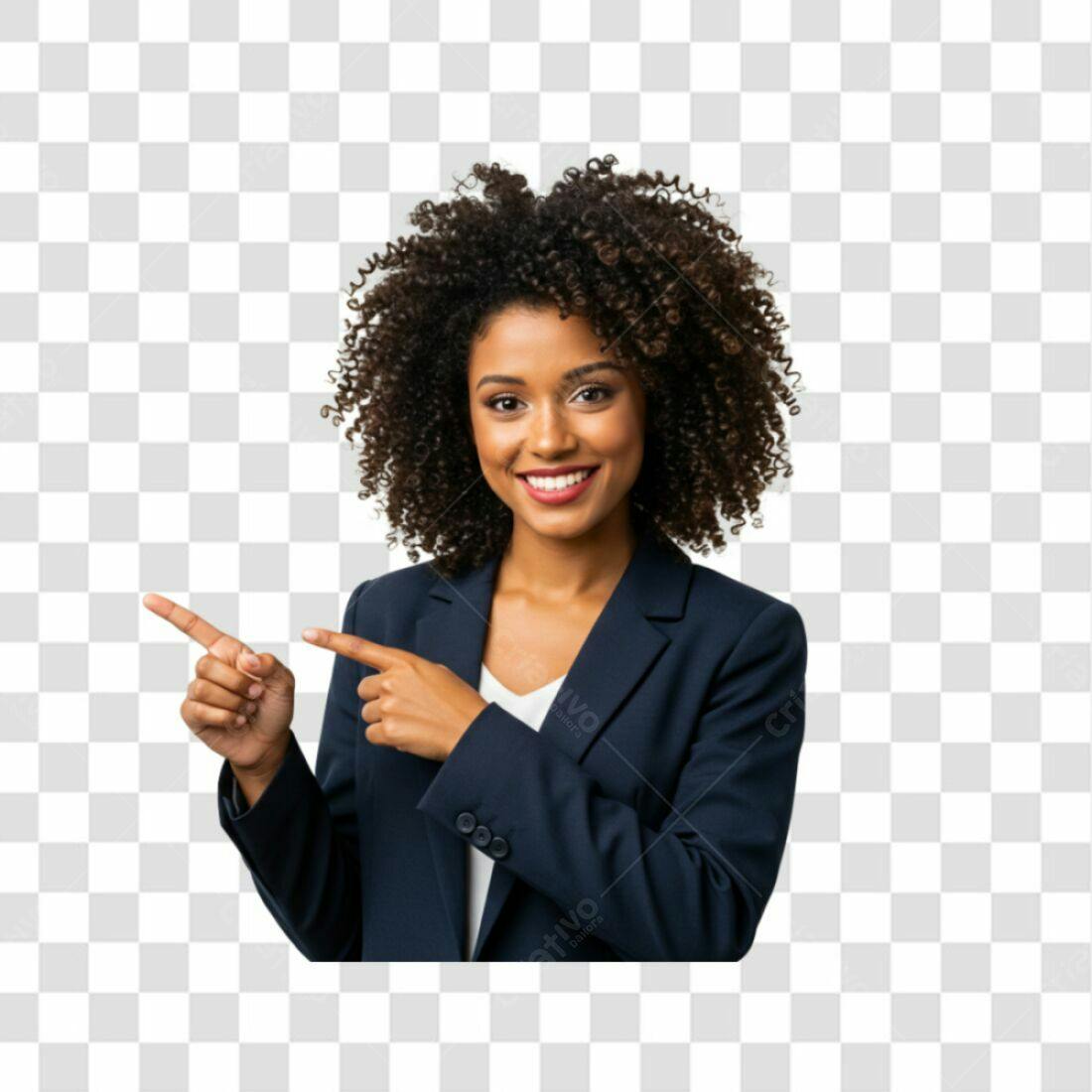 Icone Mulher Negócios PNG com fundo transparente