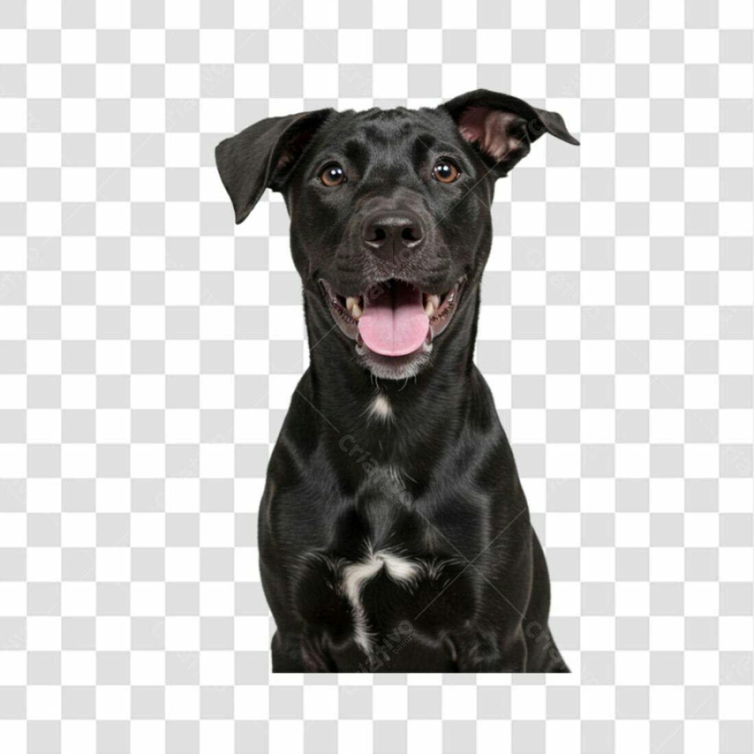 Imagem PNG Cachorro Preto com fundo transparente