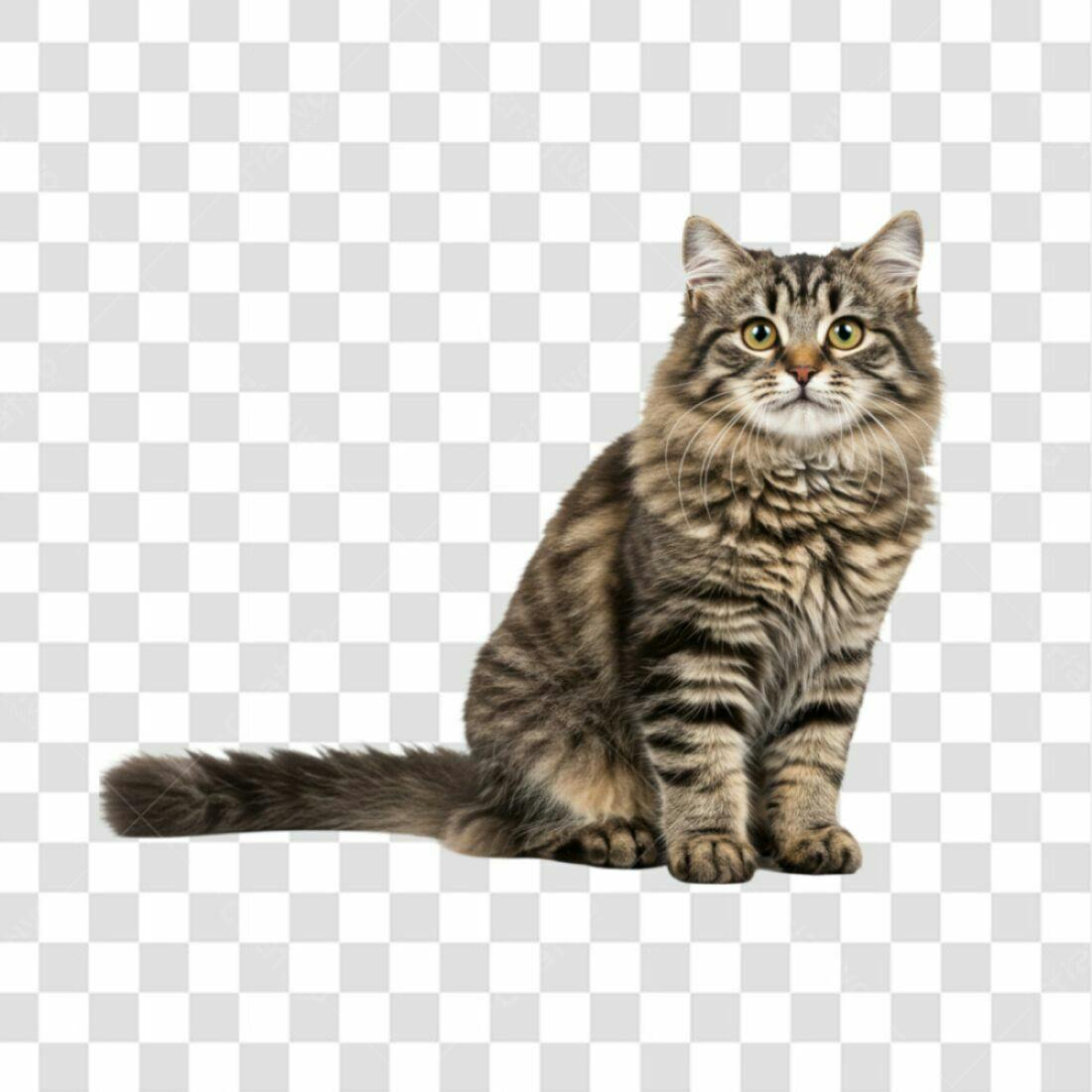 Icone Gato Marrom PNG com fundo transparente