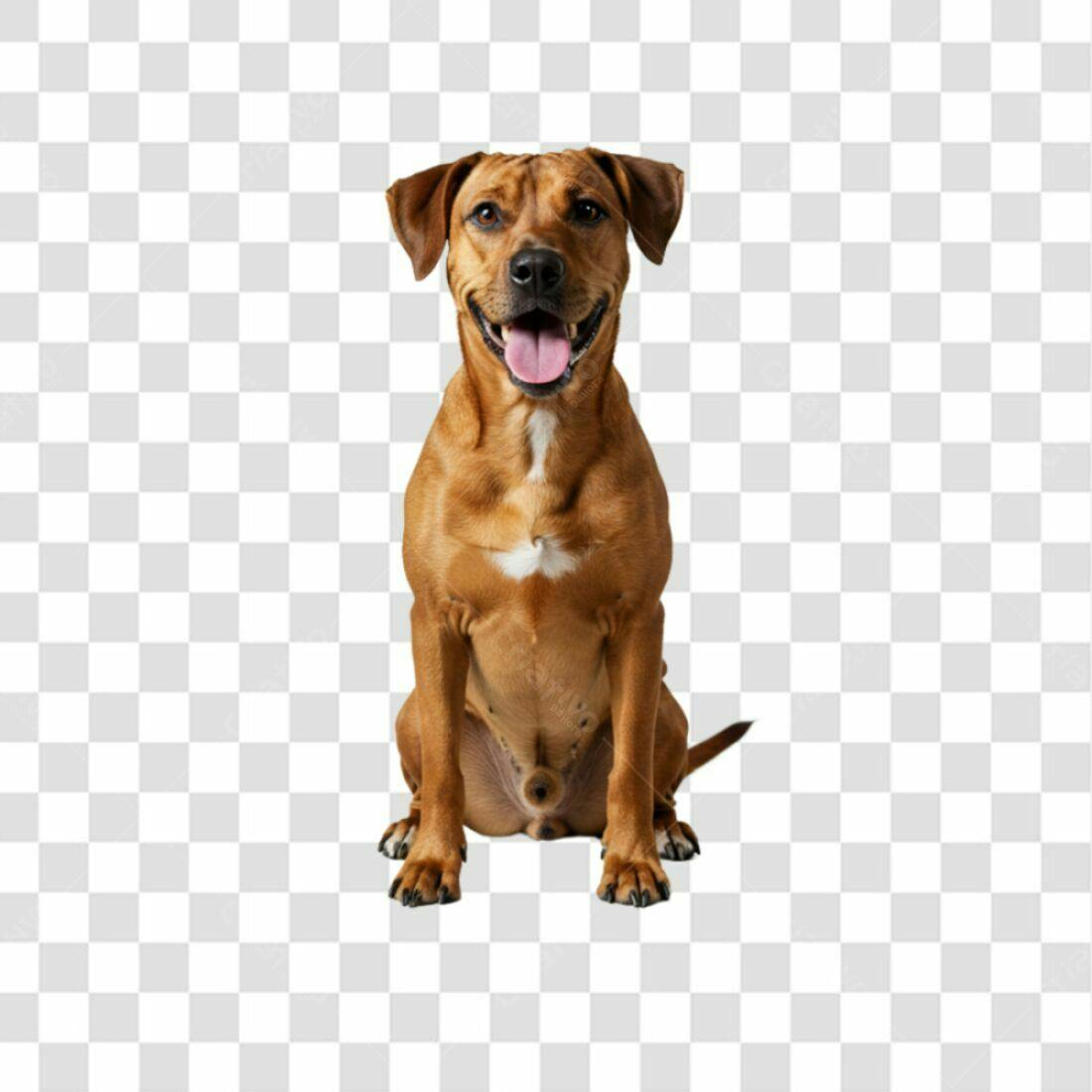Imagem Cachorro Marrom PNG com fundo transparente