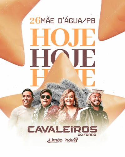 É Hoje 26Dez - Cavaleiros do Forró