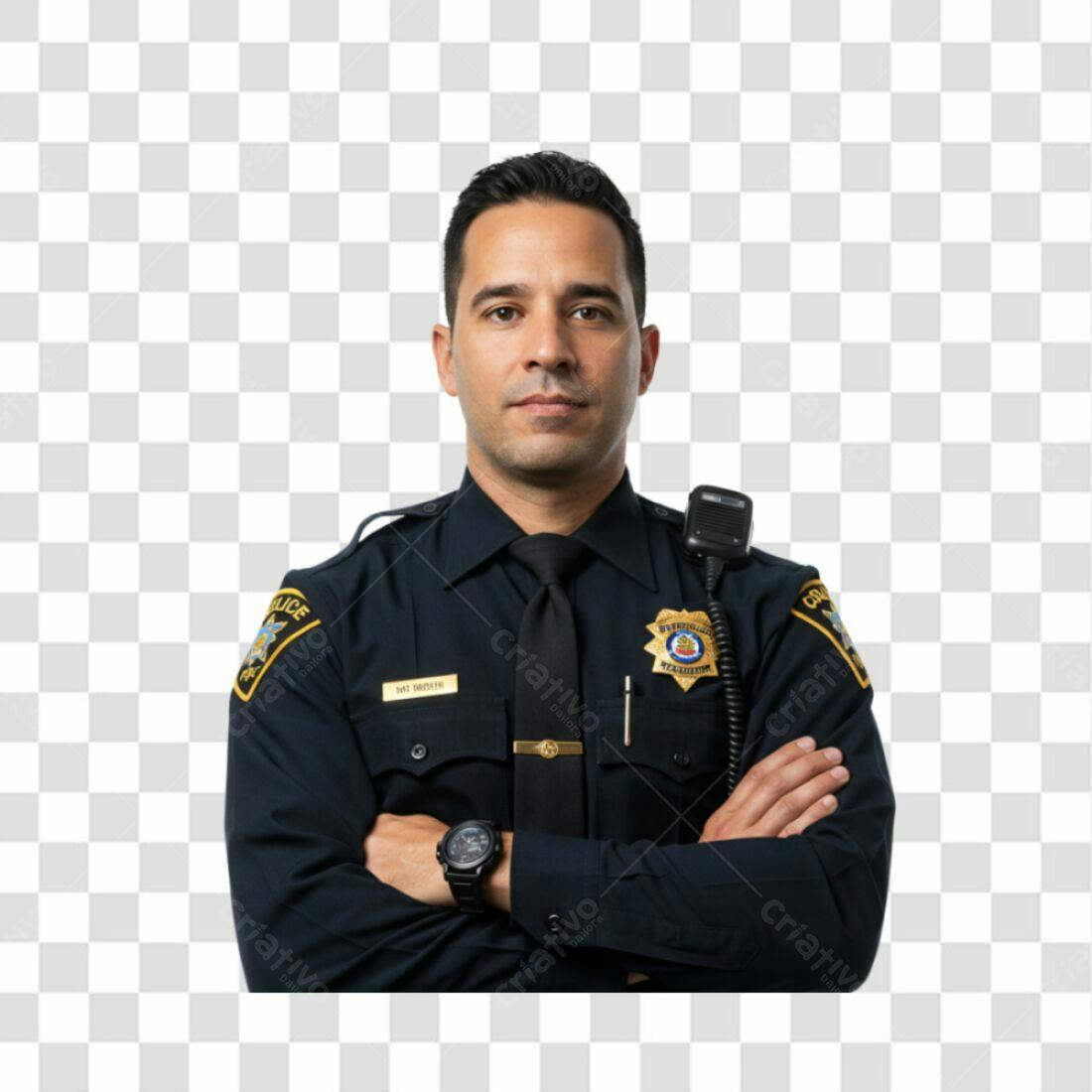 Icone Policial PNG com fundo transparente