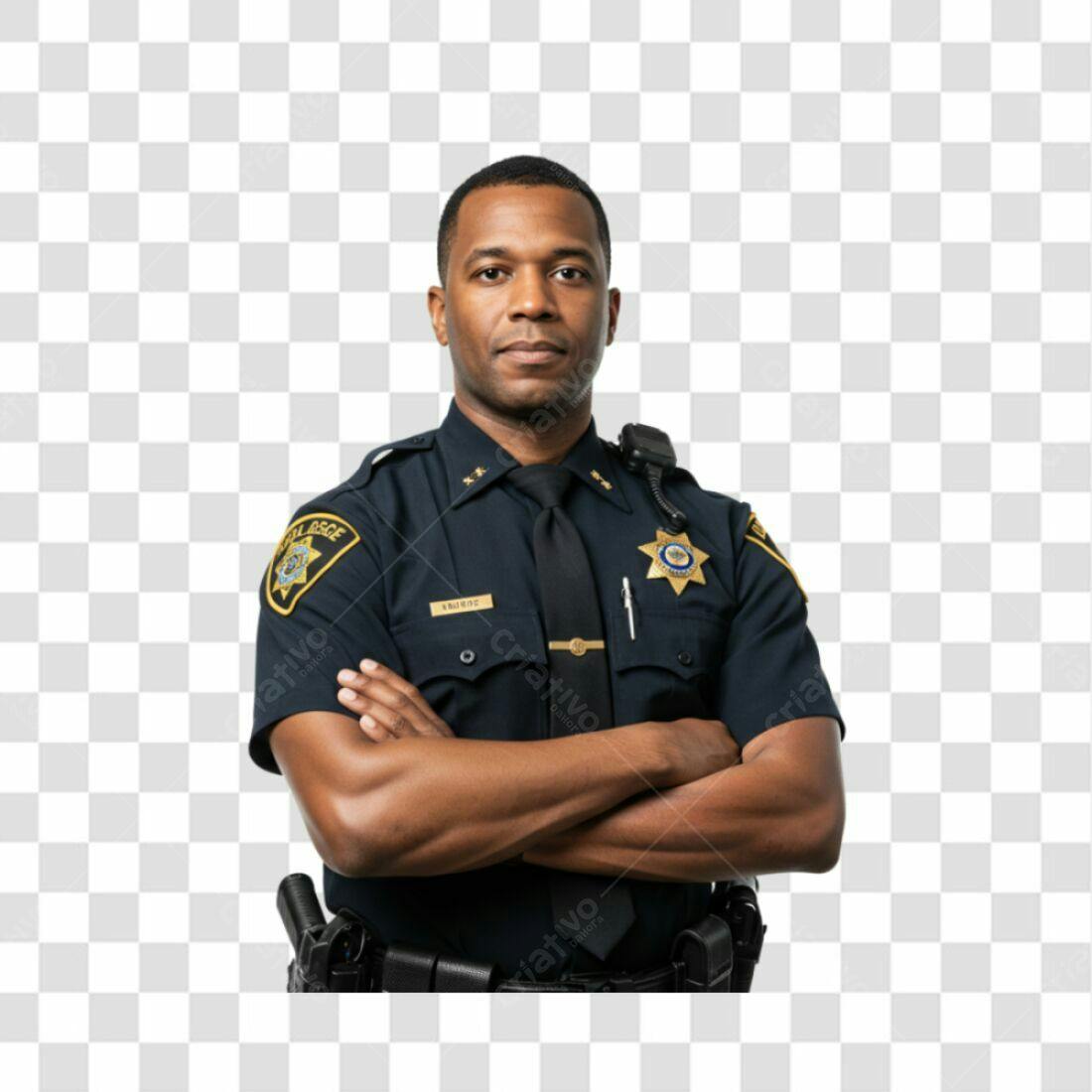 Icone Policial PNG com fundo transparente