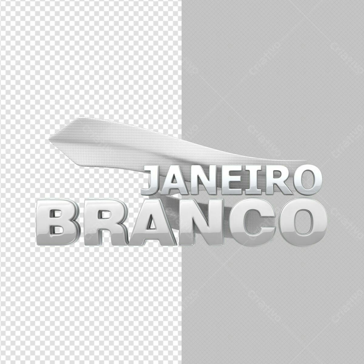 Banner Janeiro Branco PSD Editável
