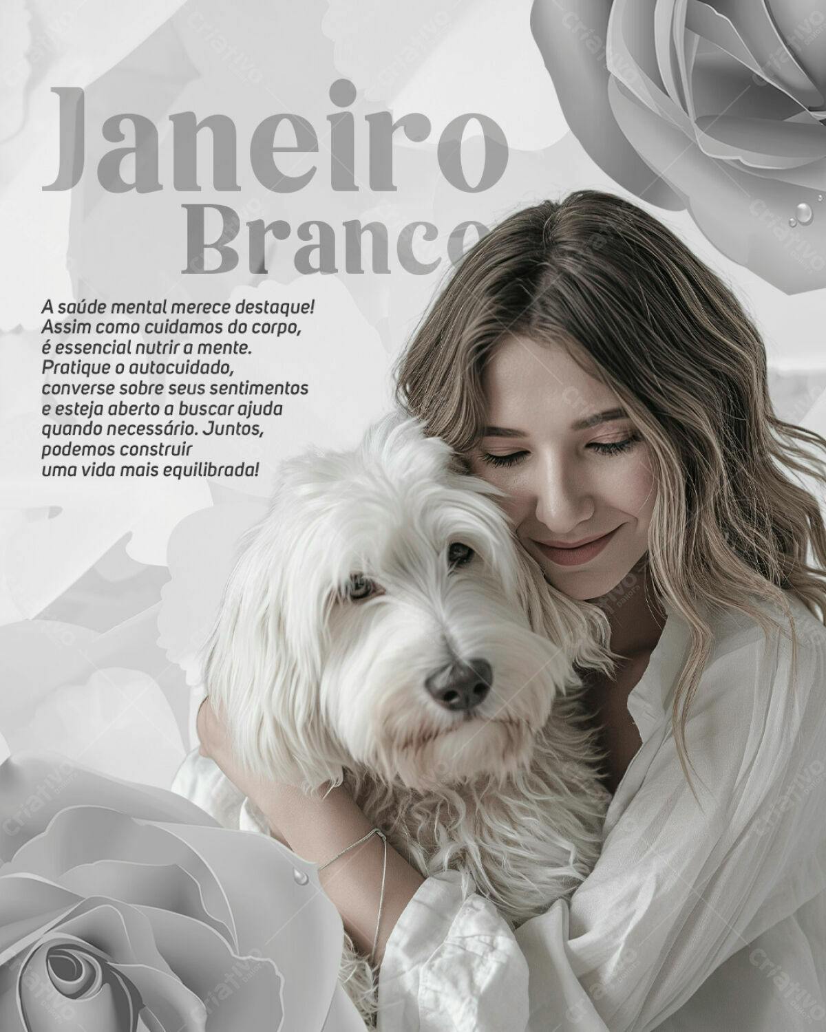 Imagem Janeiro Branco PSD Editável