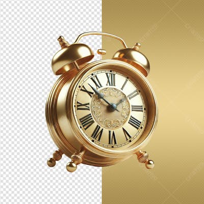 12 Réveillon 2025 Elementos Para Composicão Relógio 12