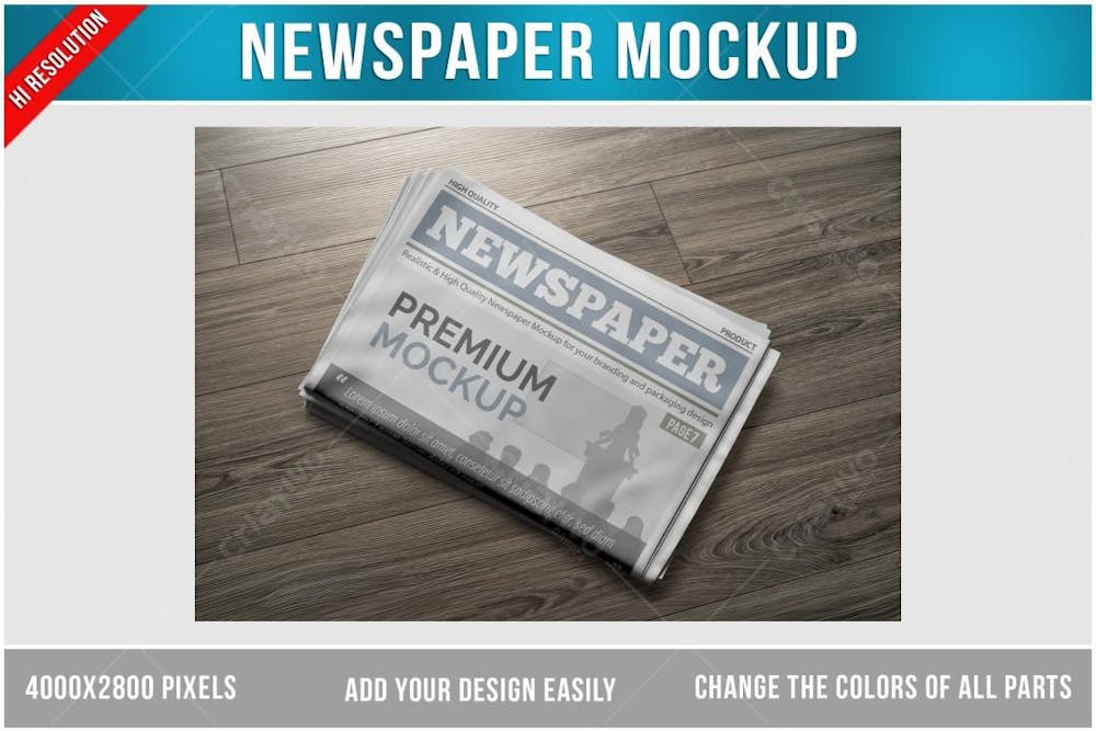 Jornal Mockup