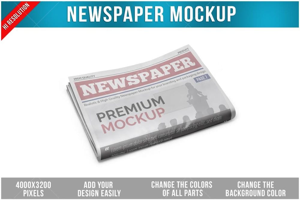 Jornal Mockup