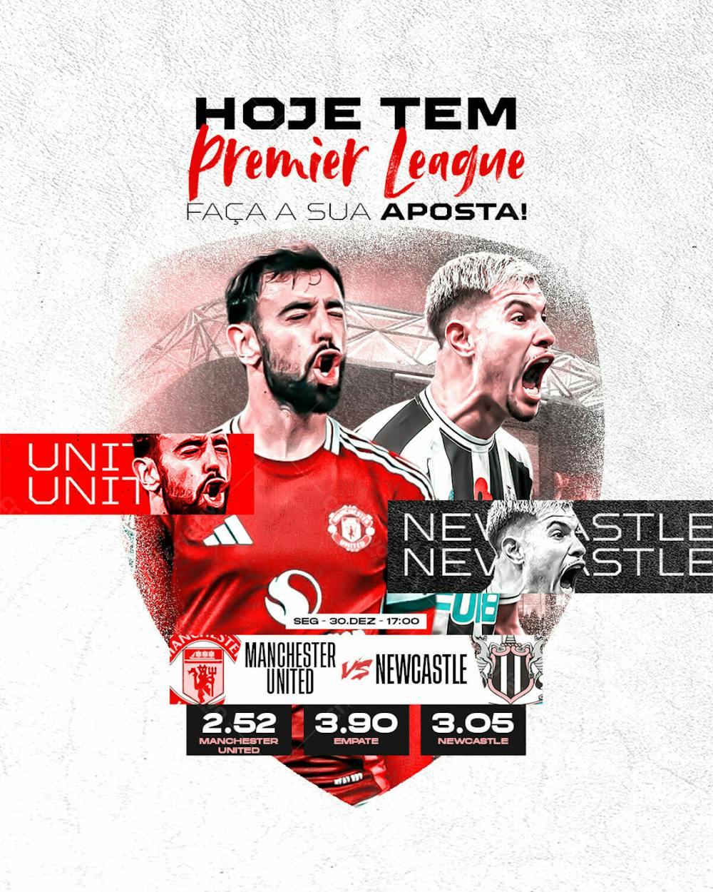 Jogo do Dia - Manchester United X Newcastle