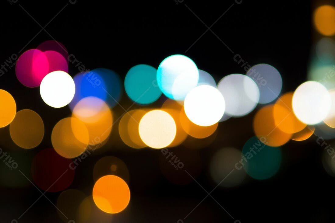 Textura Luzes Bokeh para Fundo