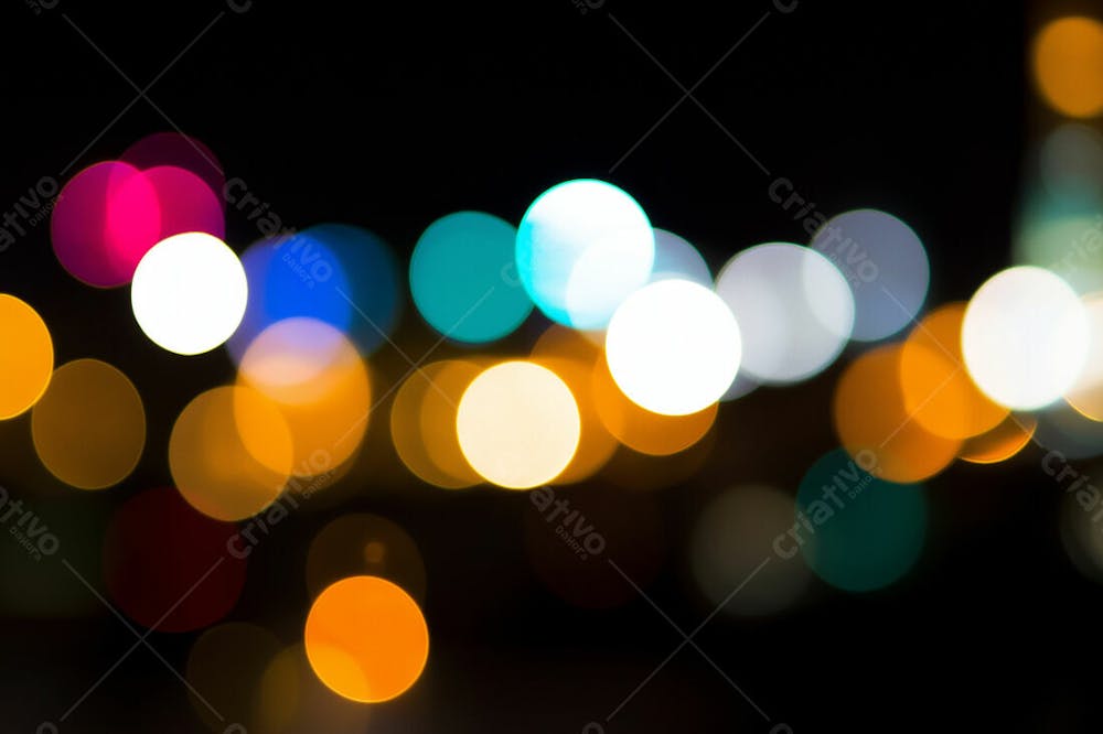 Efeito De Luz Bokeh Em Alta Qualidade