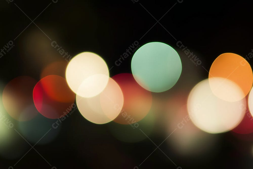 Efeito De Luz Bokeh Em Alta Qualidade