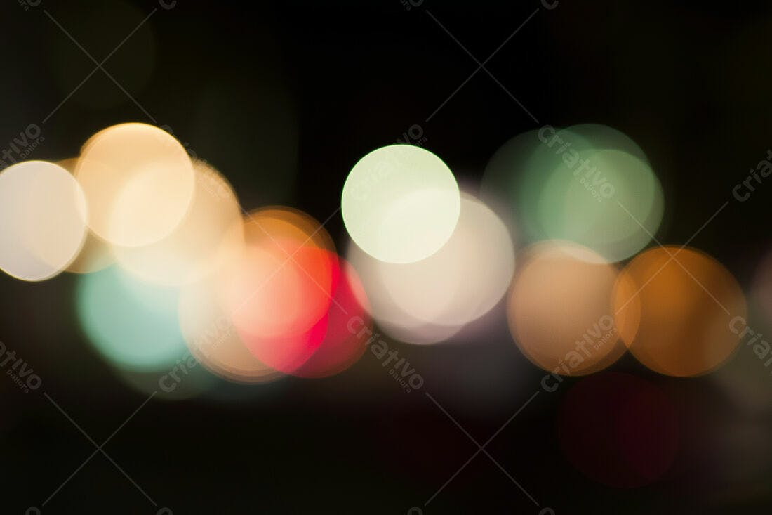 Textura Luzes de Cidade para Fundo