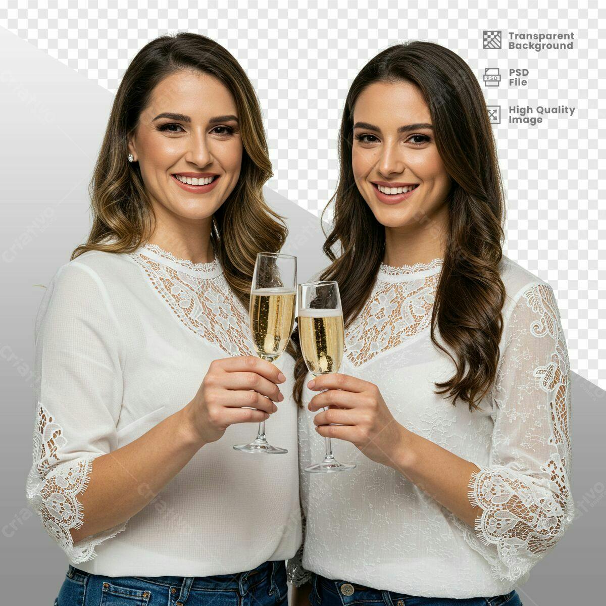Imagem para Brindes de Ano Novo PSD Editável