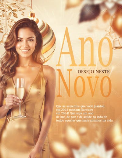 04 Post Comemorativo Para O Ano Novo Modelo 04