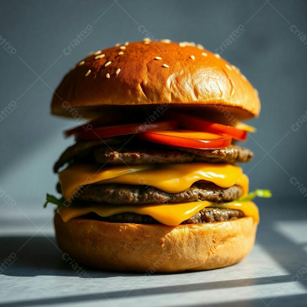 Imagem Gratis De Hamburguer Artesanal Realista Free Hamburgueria Burguer