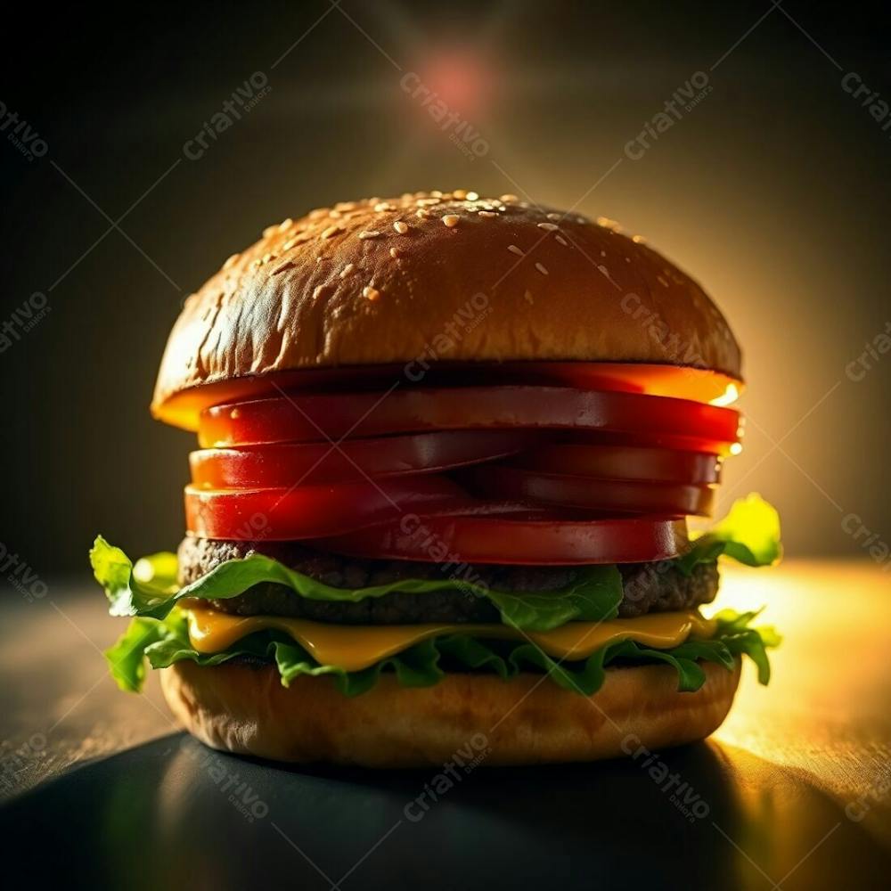 Imagem Gratis De Hamburguer Artesanal Realista Free Hamburgueria Burguer