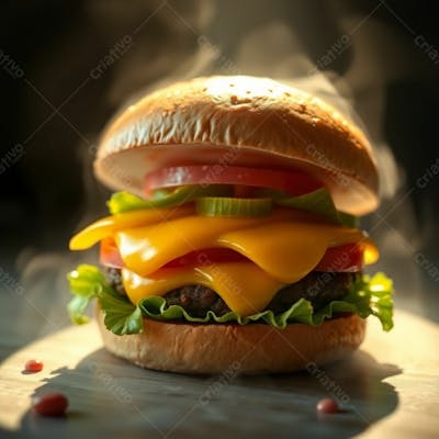 Imagem Gratis De Hamburguer Artesanal Realista Free Hamburgueria Burguer