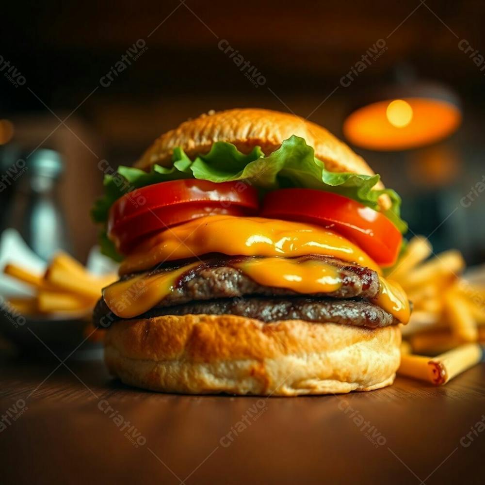 Imagem Gratis De Hamburguer Artesanal Realista Free Hamburgueria Burguer