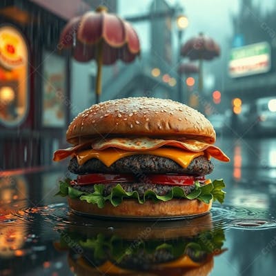 Imagem Gratis De Hamburguer Artesanal Realista Free Hamburgueria Burguer