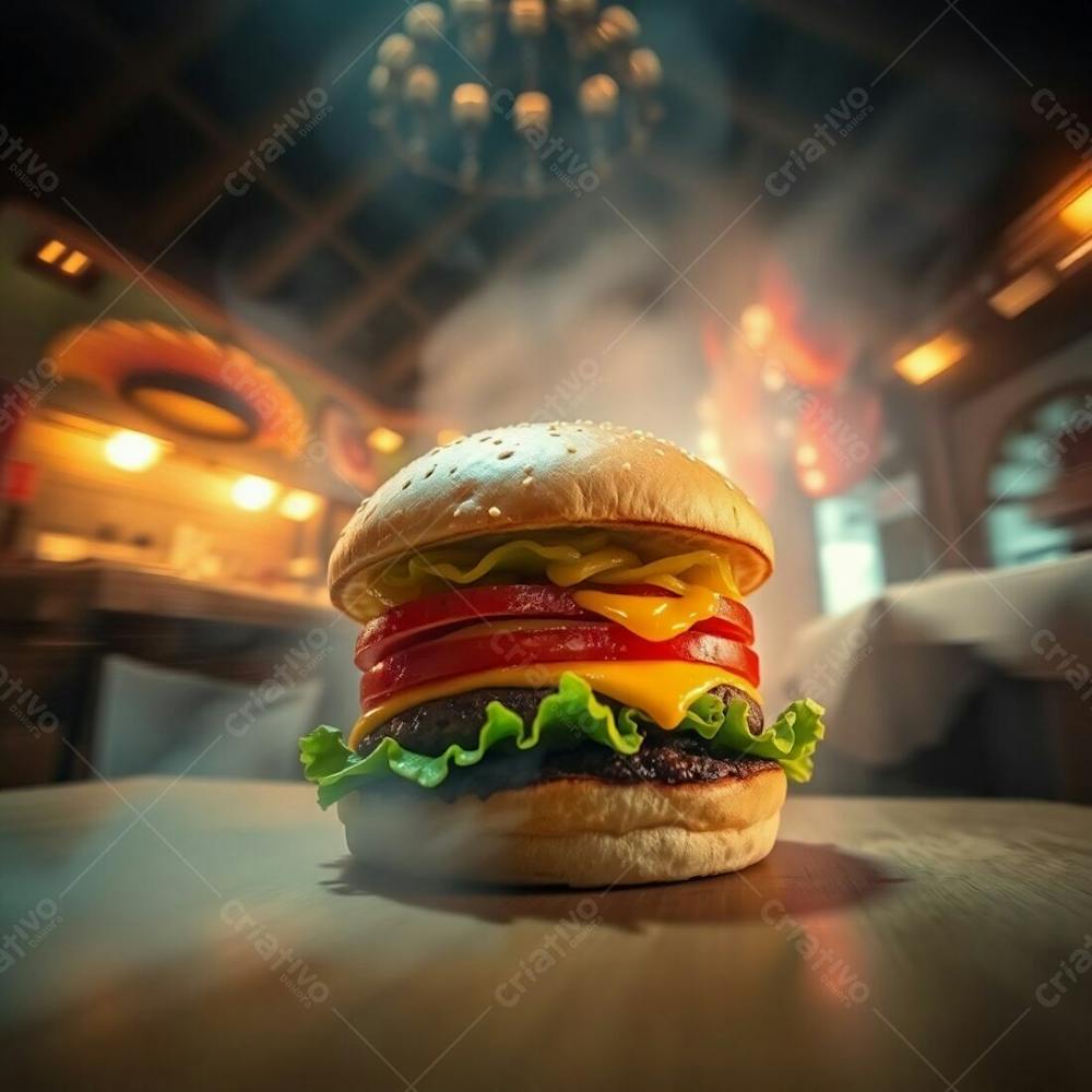 Imagem Gratis De Hamburguer Artesanal Realista Free Hamburgueria Burguer