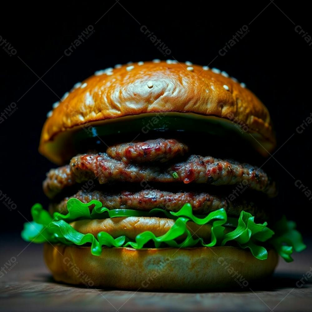 Imagem Gratis De Hamburguer Artesanal Realista Free Hamburgueria Burguer